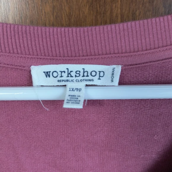 Workshop Republic Clothing Pink Sweatshirt - Picture 2 of 3